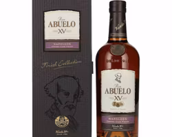 Ron Abuelo Añejo XV Años NAPOLEON Cognac Cask Finish 40% Vol. 0,7l in Giftbox