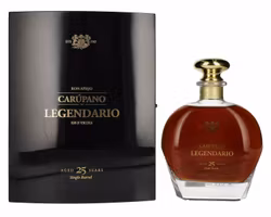 Ron Añejo Carúpano 25 Years Old Legendario Single Barrel 40% Vol. 0,7l in Giftbox
