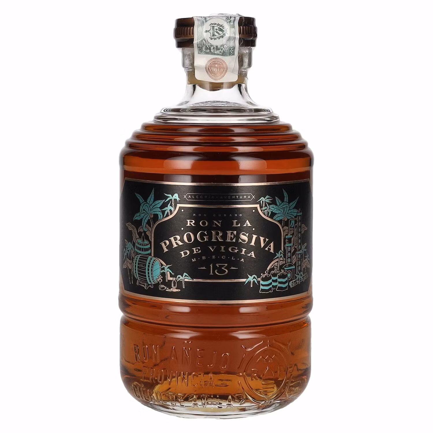 Ron La Progresiva De Vigia Mezcla 13 ans Rum 41% Vol. 0,7l