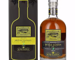 Rum Nation British Guyana 7 Years Old Limited Edition 59% Vol. 0,7l in Giftbox