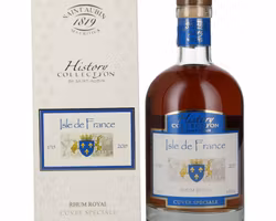 Saint Aubin Isle de France Cuvée Spéciale History Collection Rhum Royal 40% Vol. 0,7l in Giftbox