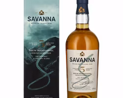 Savanna 5 Years Old Traditionnel Reunion Island Rum 43% Vol. 0,7l in Giftbox