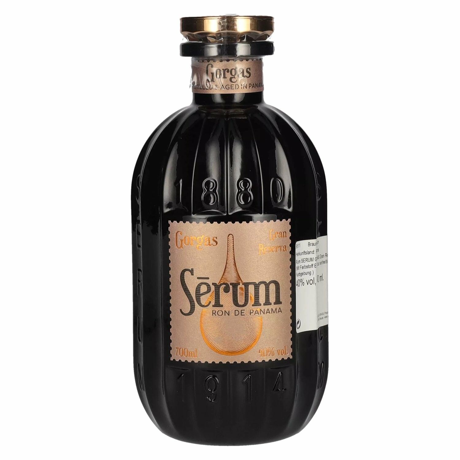 S?rum Gorgas Gran Reserva Ron de Panama 40% Vol. 0,7l