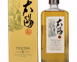 Teeda 5 Years Old Japanese Craft Rum 40% Vol. 0,7l in Giftbox