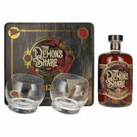 The Demon's Share Superior Blend Rum 12 Years Old 41% Vol. 0,7l in Tinbox with 2 glasses