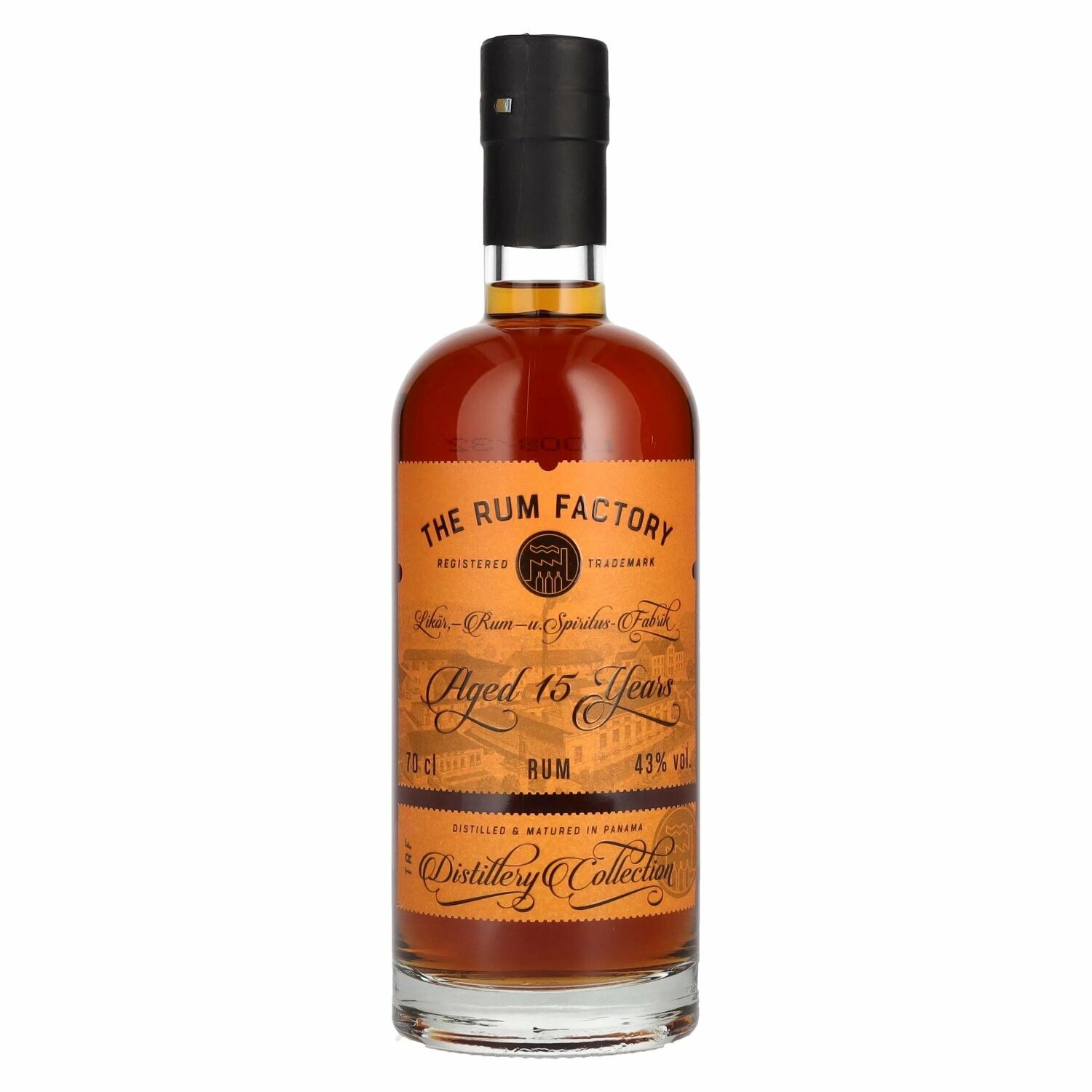 The Rum Factory 15 Years Old Rum 43% Vol. 0,7l