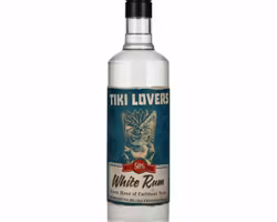 Tiki Lovers White Rum Finest Caribbean Rum 50% Vol. 0,7l