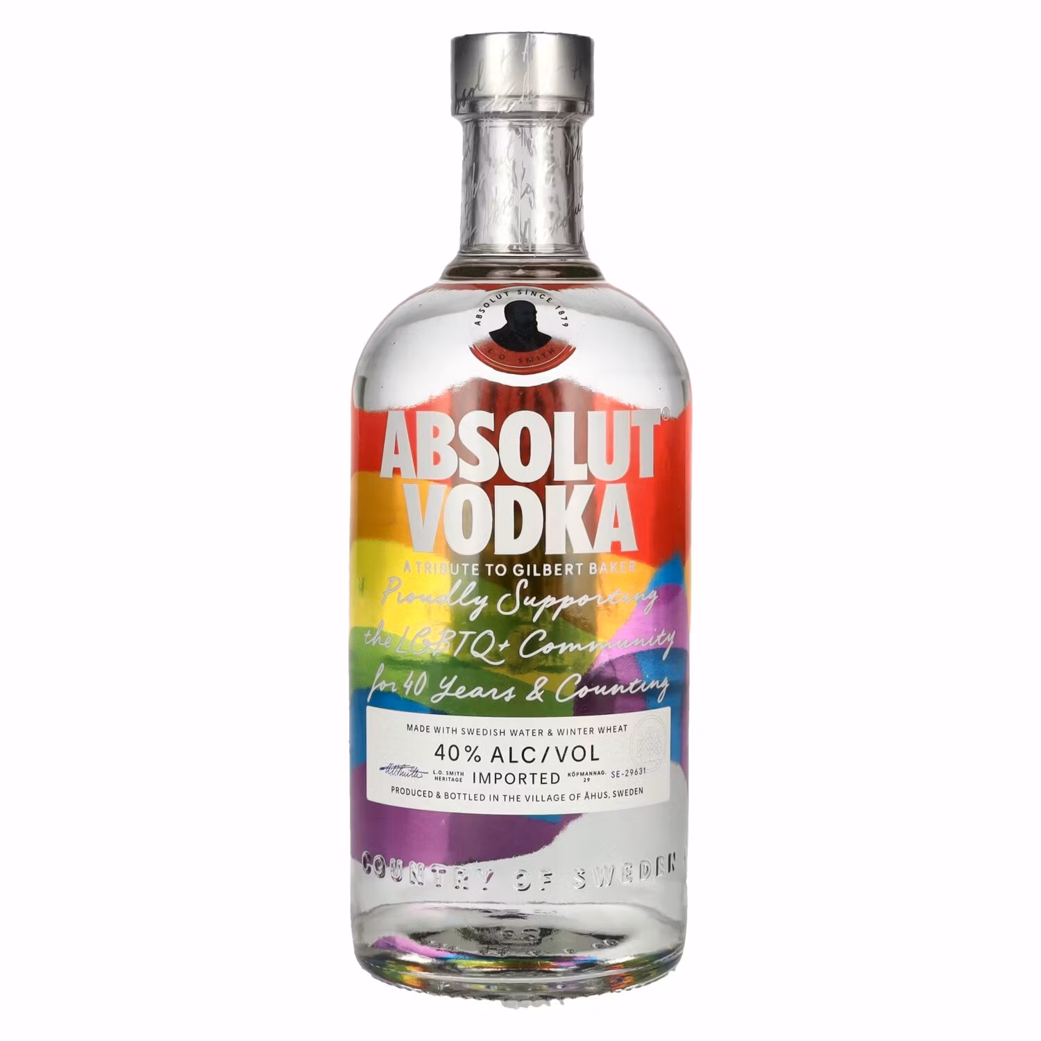 Absolut Vodka PRIDE Rainbow Colors Limited Edition 40% Vol. 0,7l