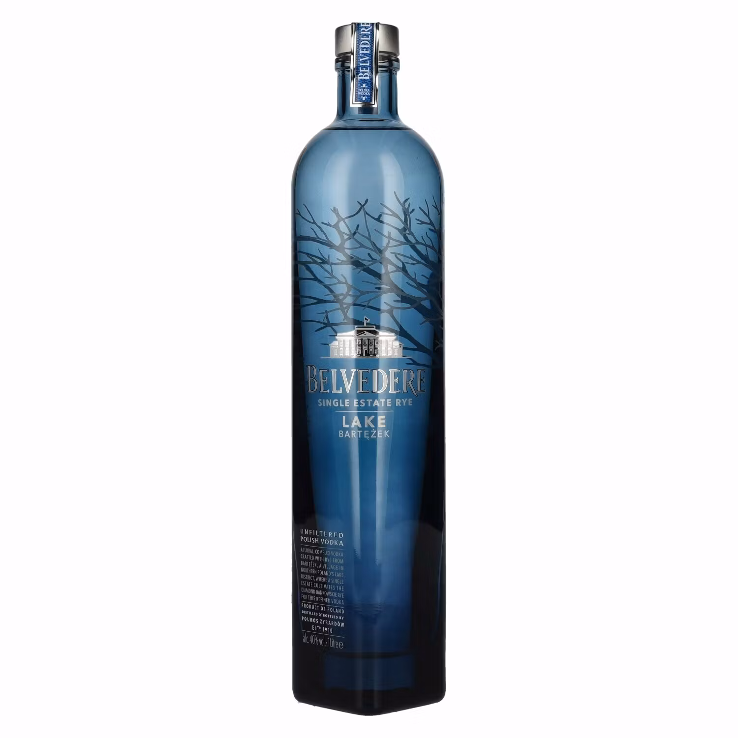 Belvedere Single Estate Rye LAKE BART??EK 40% Vol. 1l