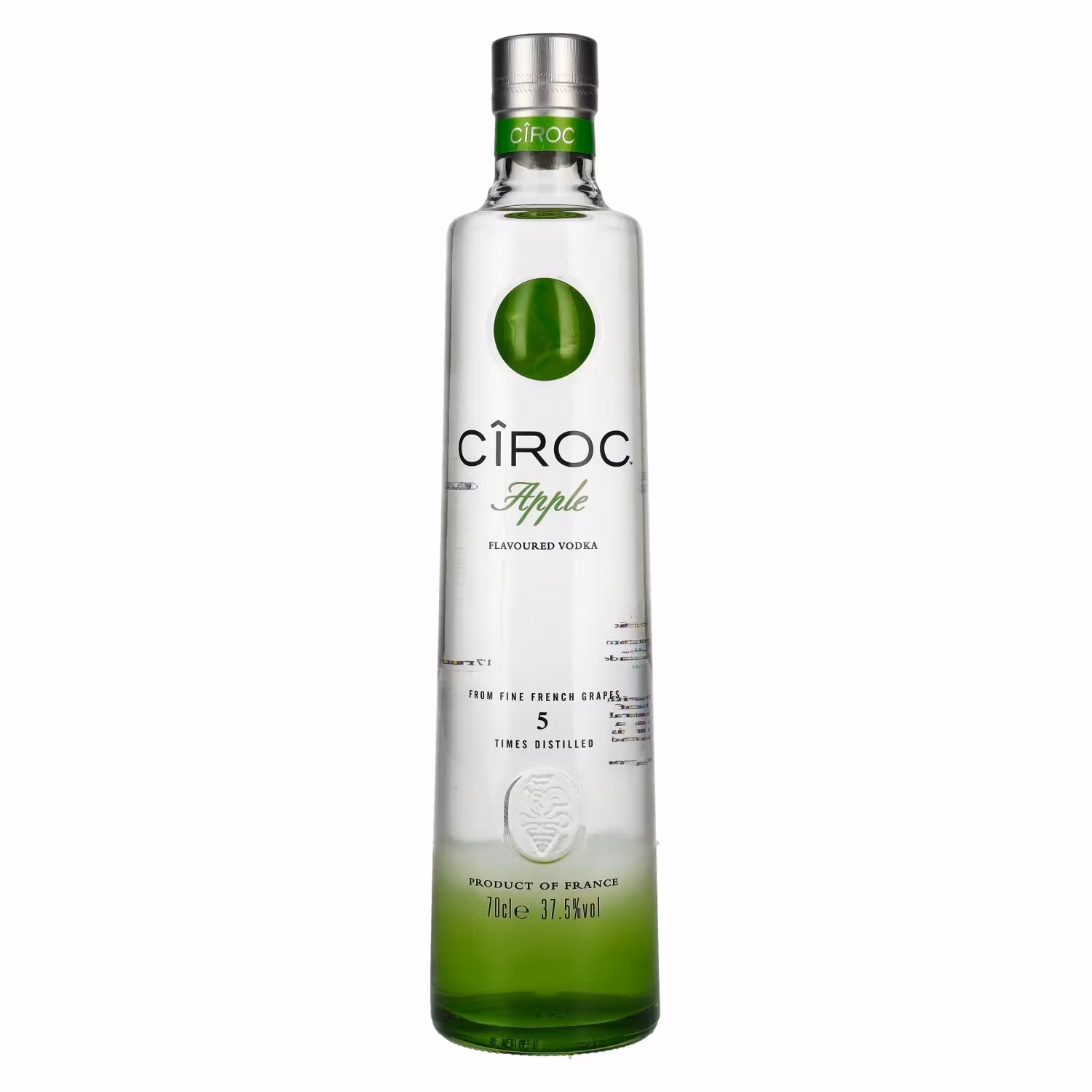 Cîroc APPLE Flavoured Vodka 37,5% Vol. 0,7l