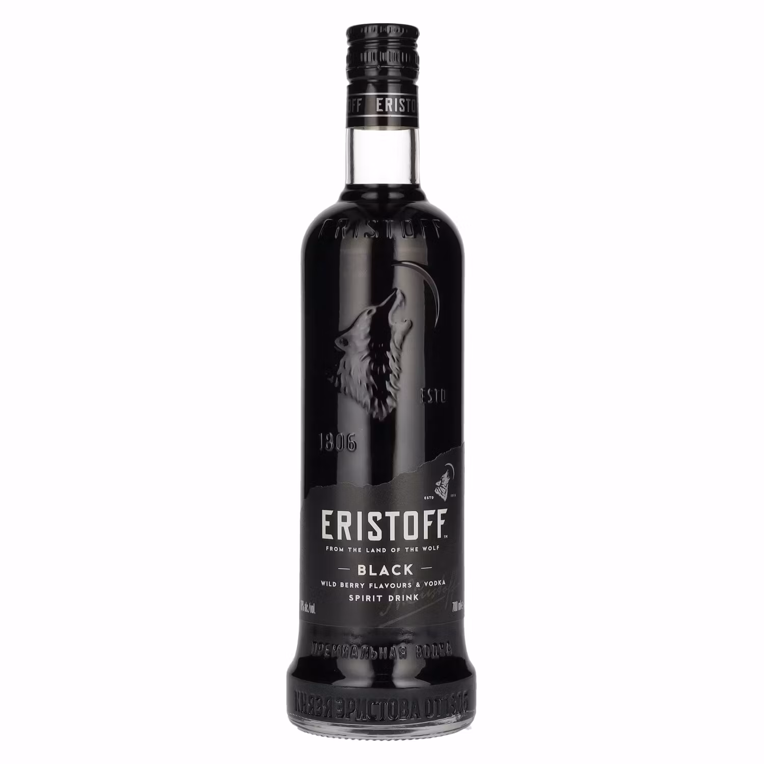 Eristoff Black Wild Berry Flavours & Vodka 18% Vol. 0,7l