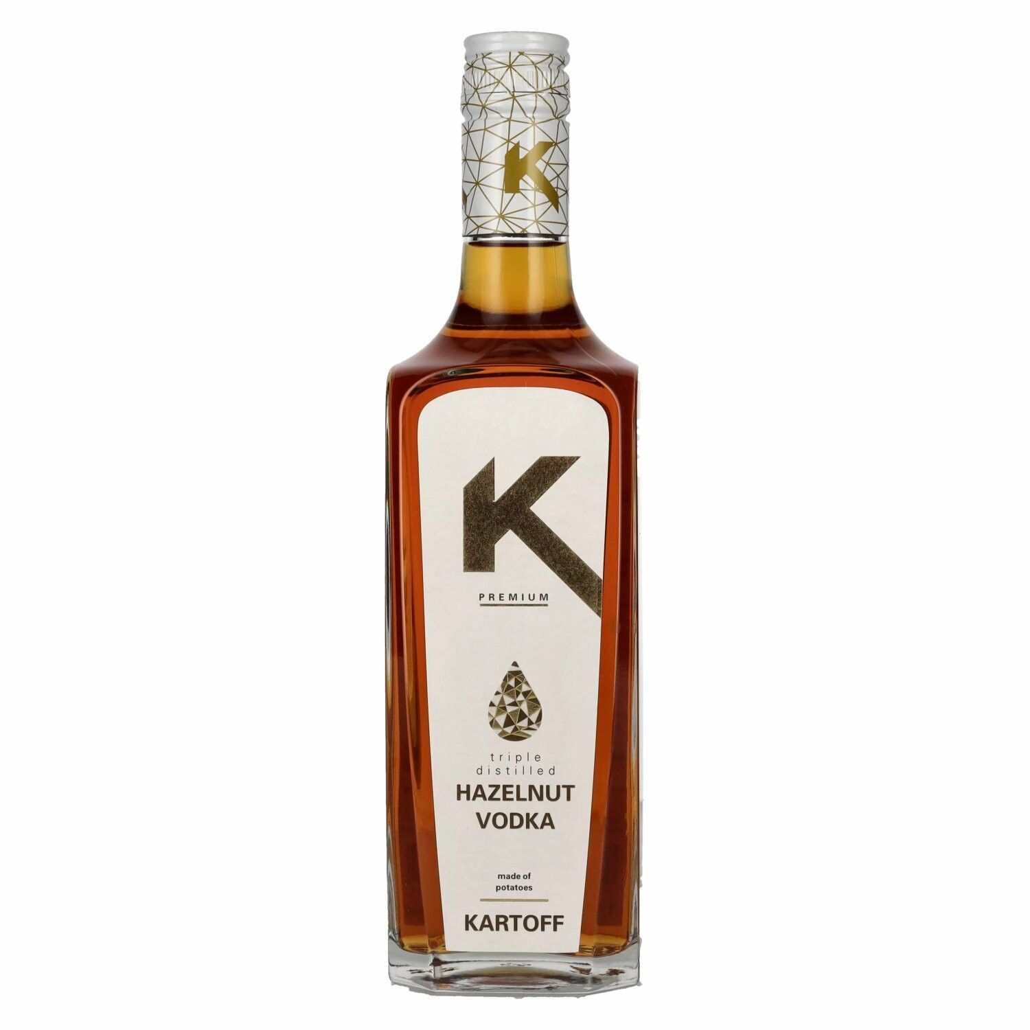 Kartoff Triple Distilled Hazelnut Vodka 38% Vol. 0,7l