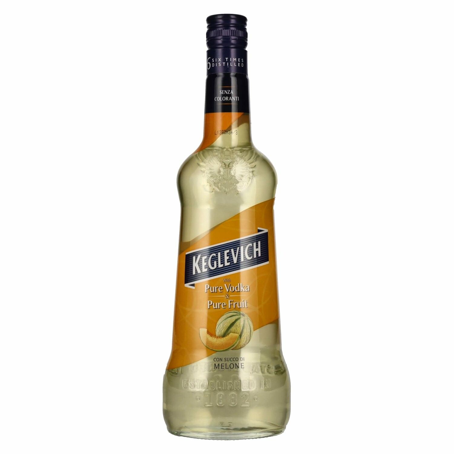 Keglevich with Pure Vodka & Pure Fruit MELONE 18% Vol. 0,7l