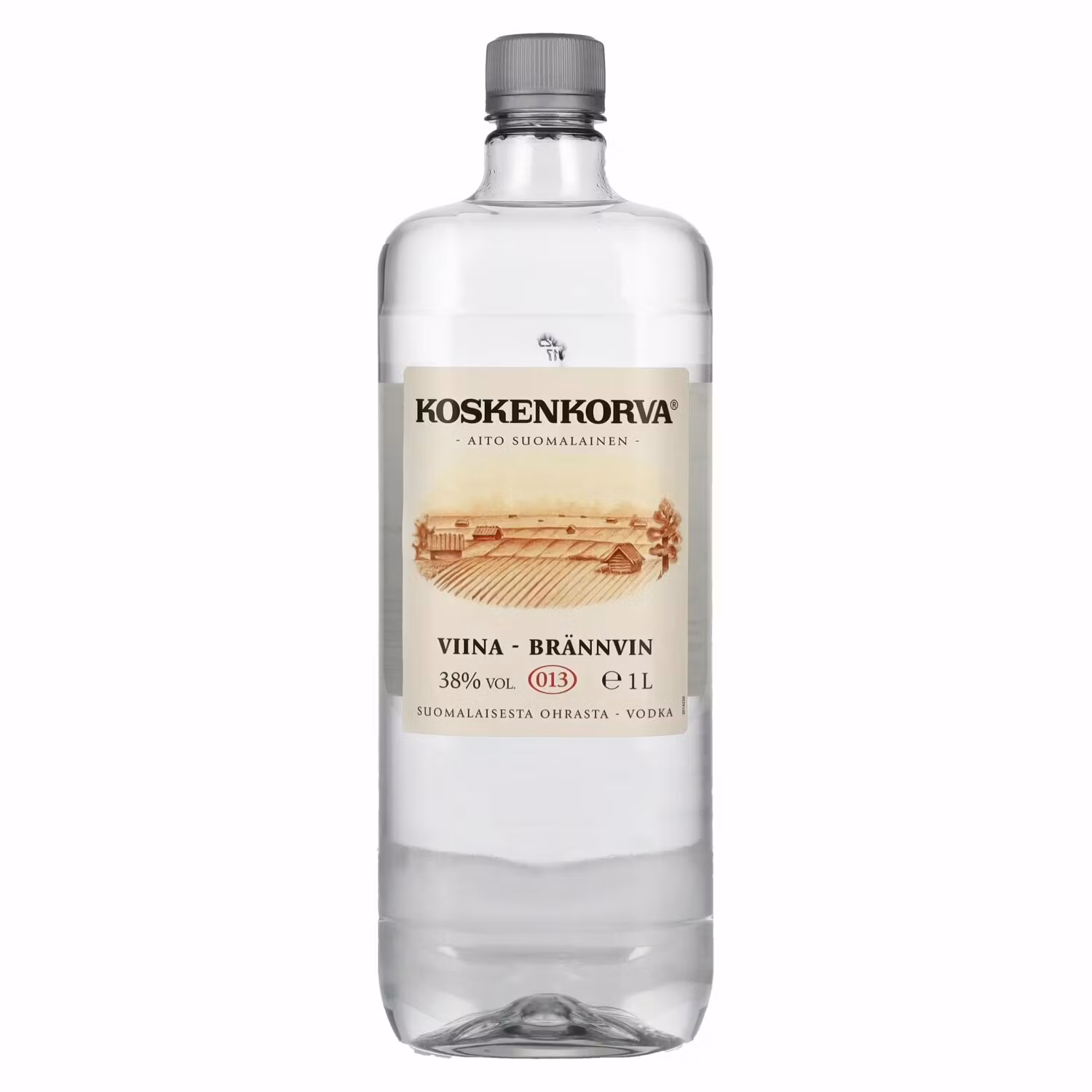 Koskenkorva Vodka VIINA - BRÄNNVIN 38% Vol. 1l PET