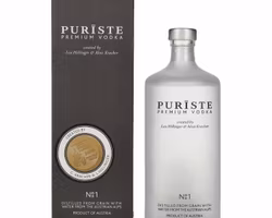 PURISTE Premium Vodka No. 1 by Hillinger & Kracher 40% Vol. 0,7l in Giftbox