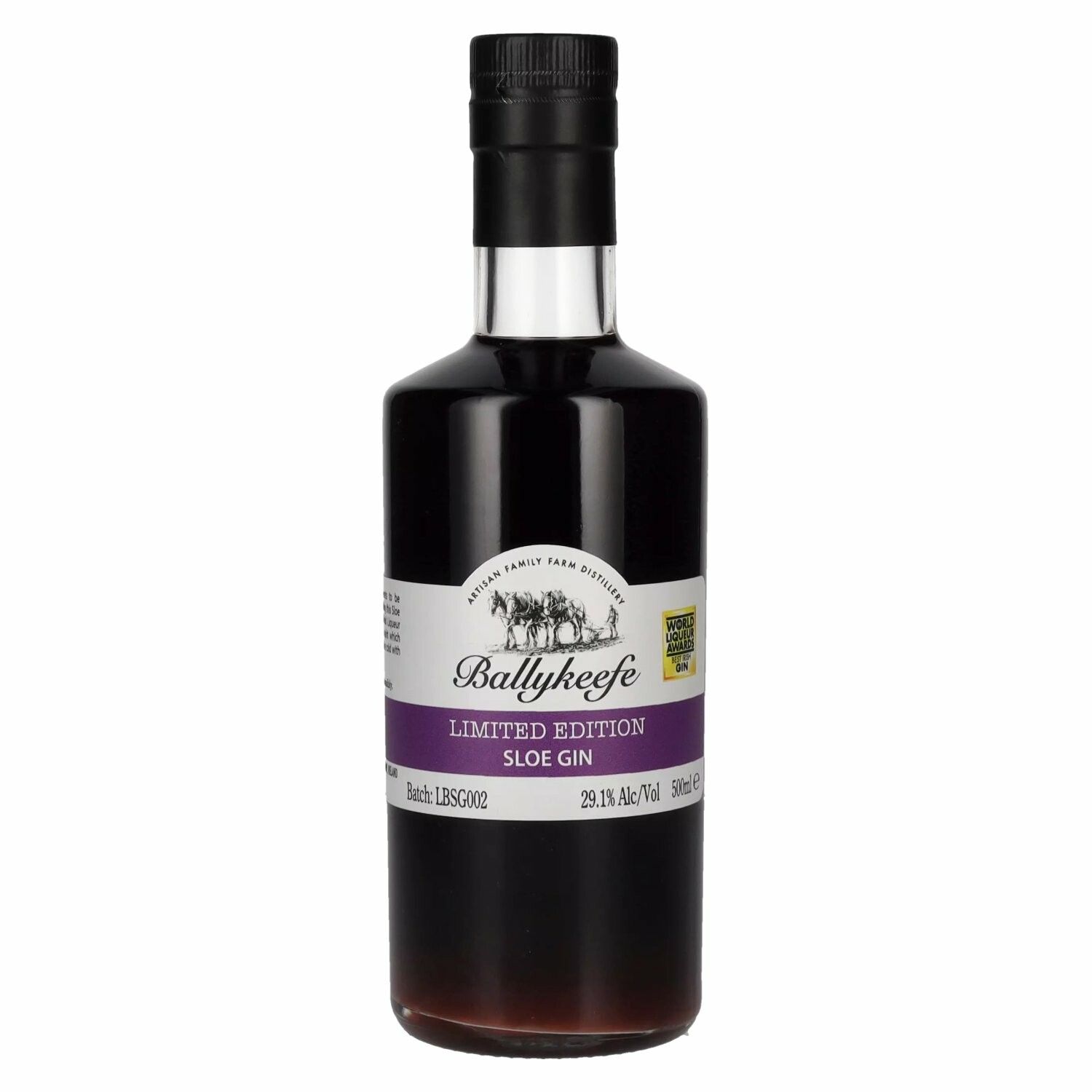 Ballykeefe Sloe Gin Limited Edition 29,1% Vol. 0,5l