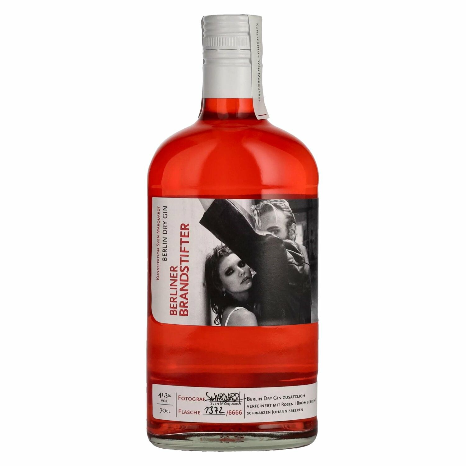 Berliner Brandstifter Berlin Dry Gin KUNSTEDITION 41,3% Vol. 0,7l