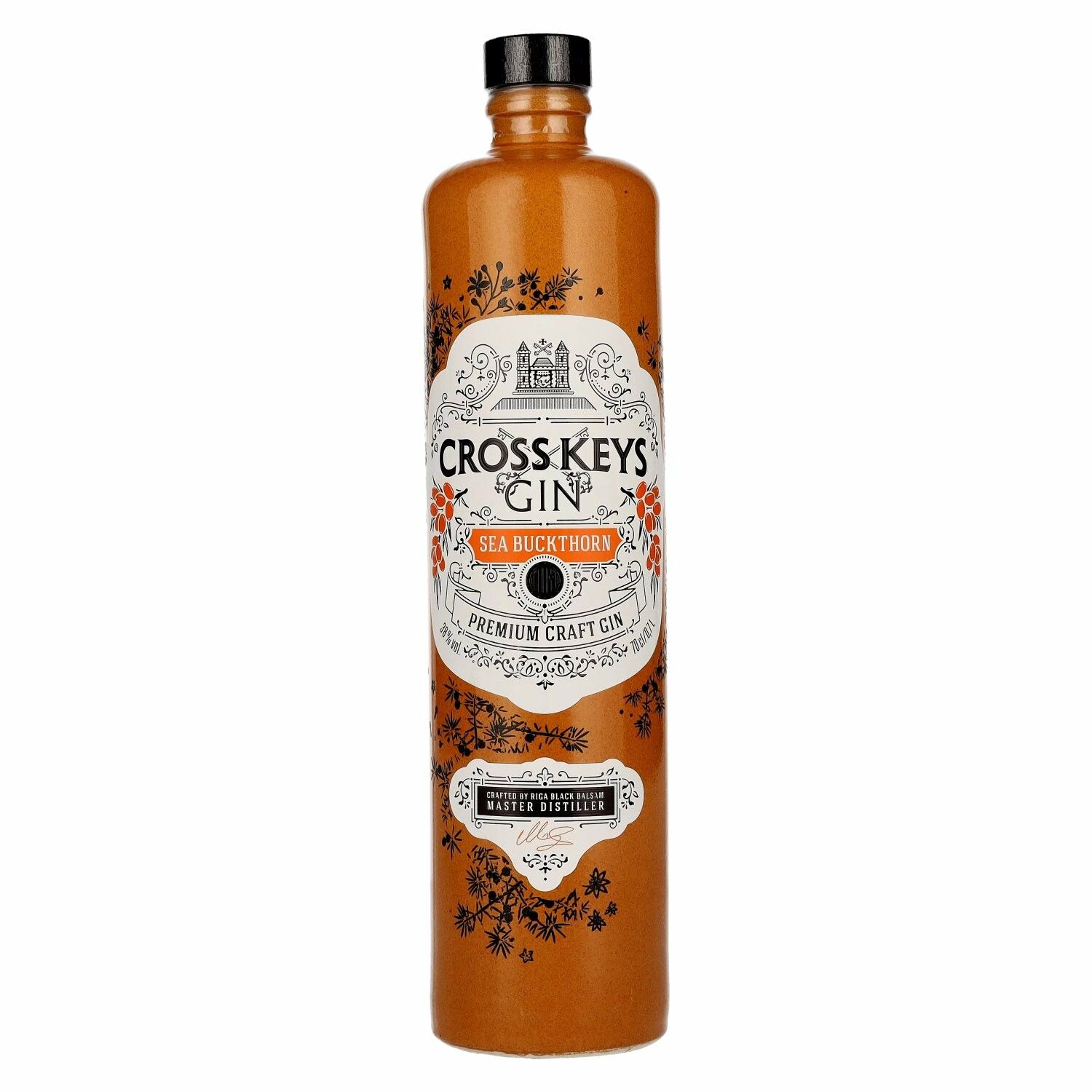 Cross Keys Gin SEA BUCKTHORN Premium Craft Gin 38% Vol. 0,7l