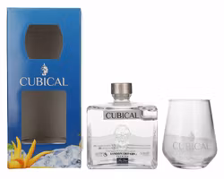Cubical Premium London Dry Gin 40% Vol. 0,7l with Tumbler