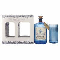 Drumshanbo Gunpowder Irish Gin 43% Vol. 0,7l in Giftbox with glass