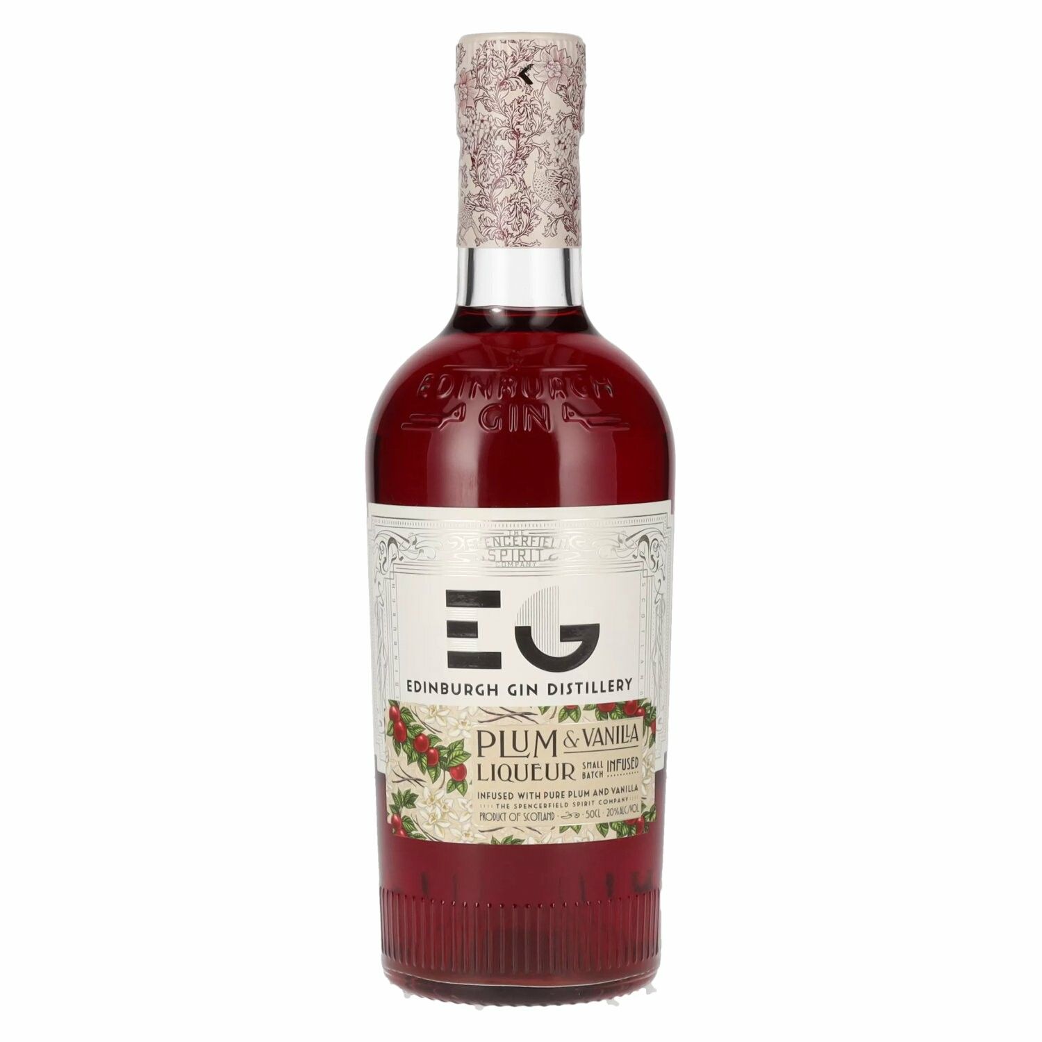 Edinburgh Gin PLUM & VANILLA Liqueur 20% Vol. 0,5l
