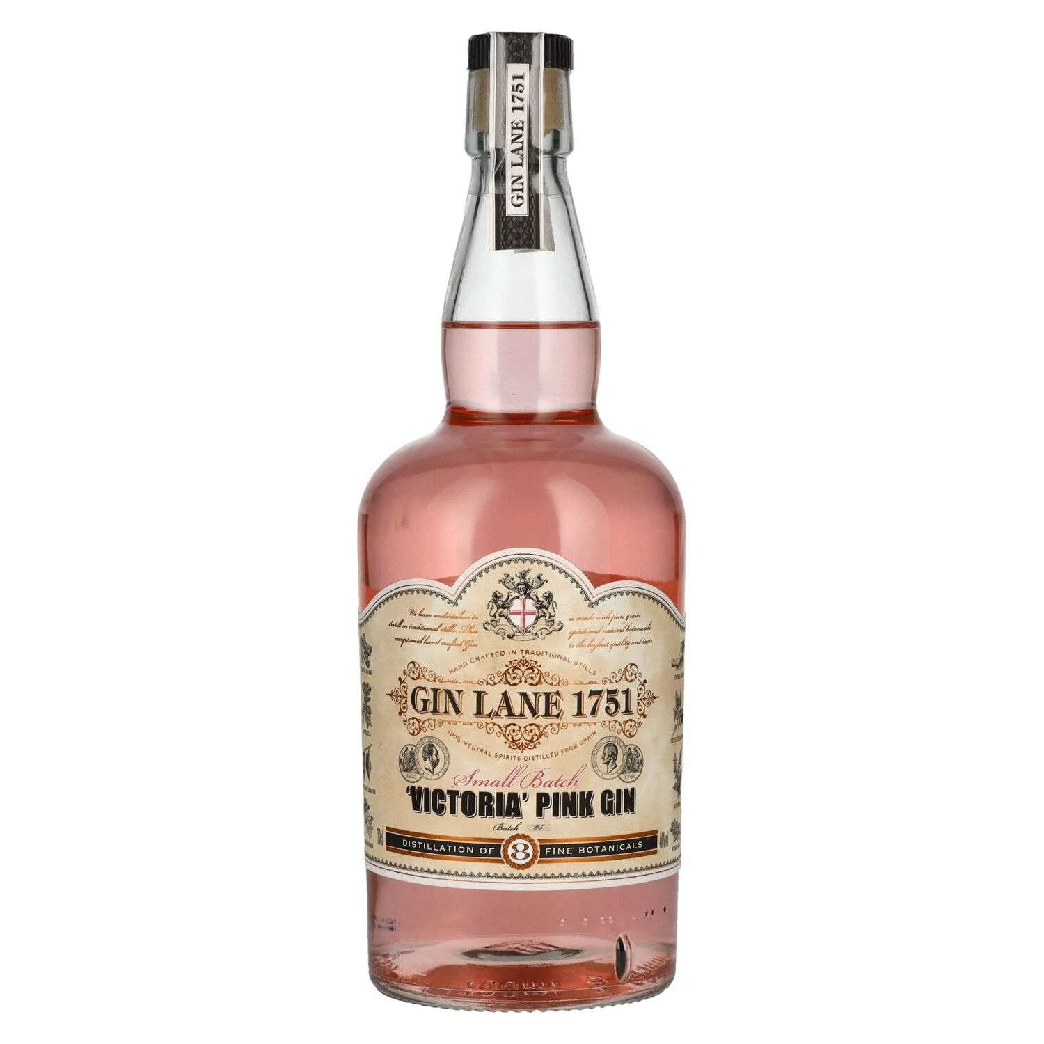 Gin Lane 1751 Victoria Pink Gin Small Batch 40% Vol. 0,7l