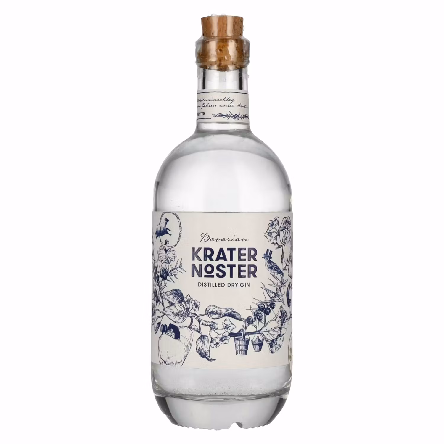 Krater Noster Bavarian Distilled Dry Gin 46,9% Vol. 0,7l