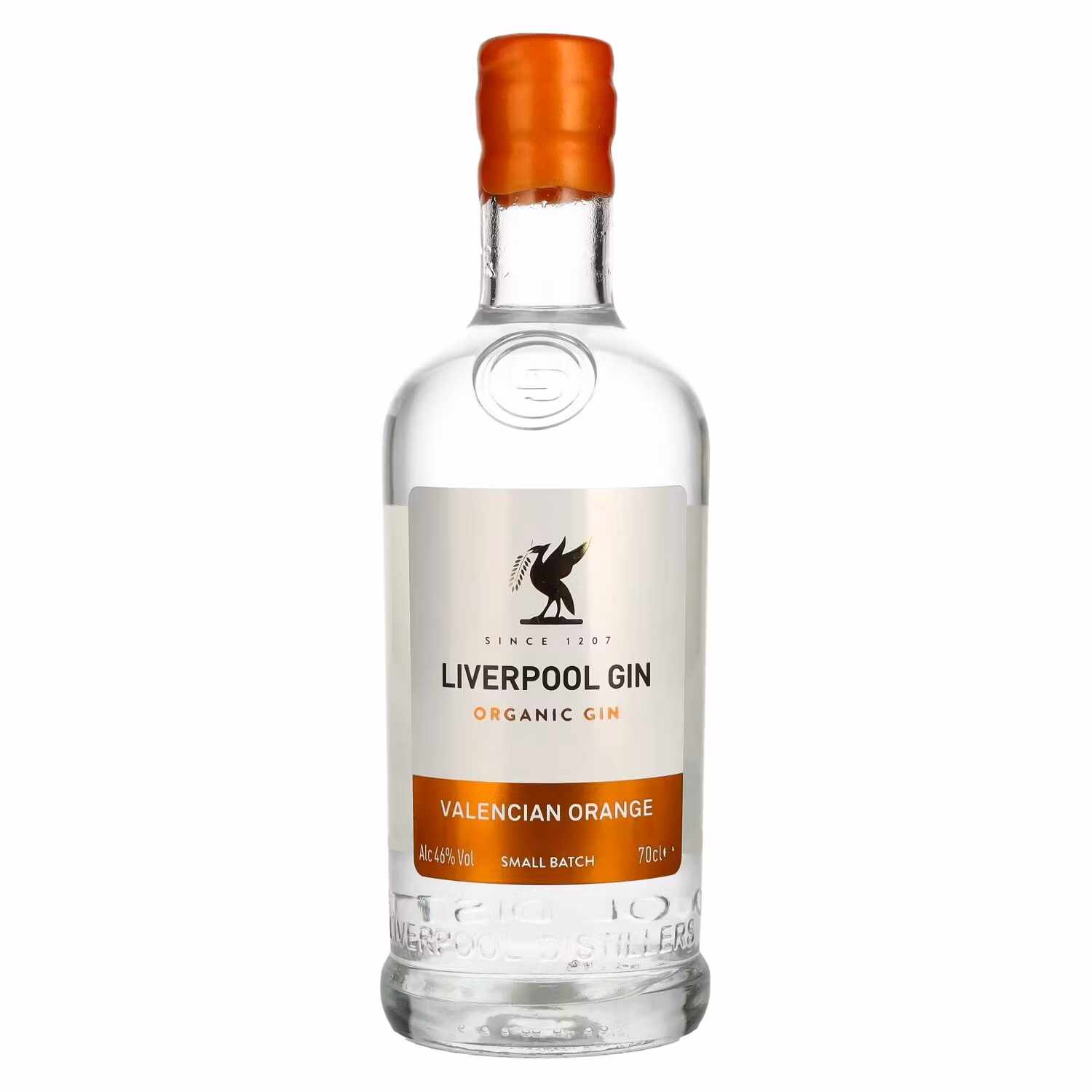 Liverpool Organic Gin VALENCIAN ORANGE 46% Vol. 0,7l