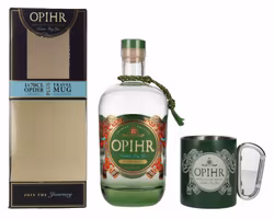 Opihr London Dry Gin ARABIAN EDITION 43% Vol. 0,7l in Giftbox with Travel Mug