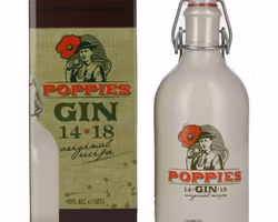 Poppies Gin 40% Vol. 0,5l in Giftbox