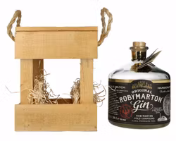 Roby Marton Gin Original Italian Premium Dry 47% Vol. 2l in Holzkiste