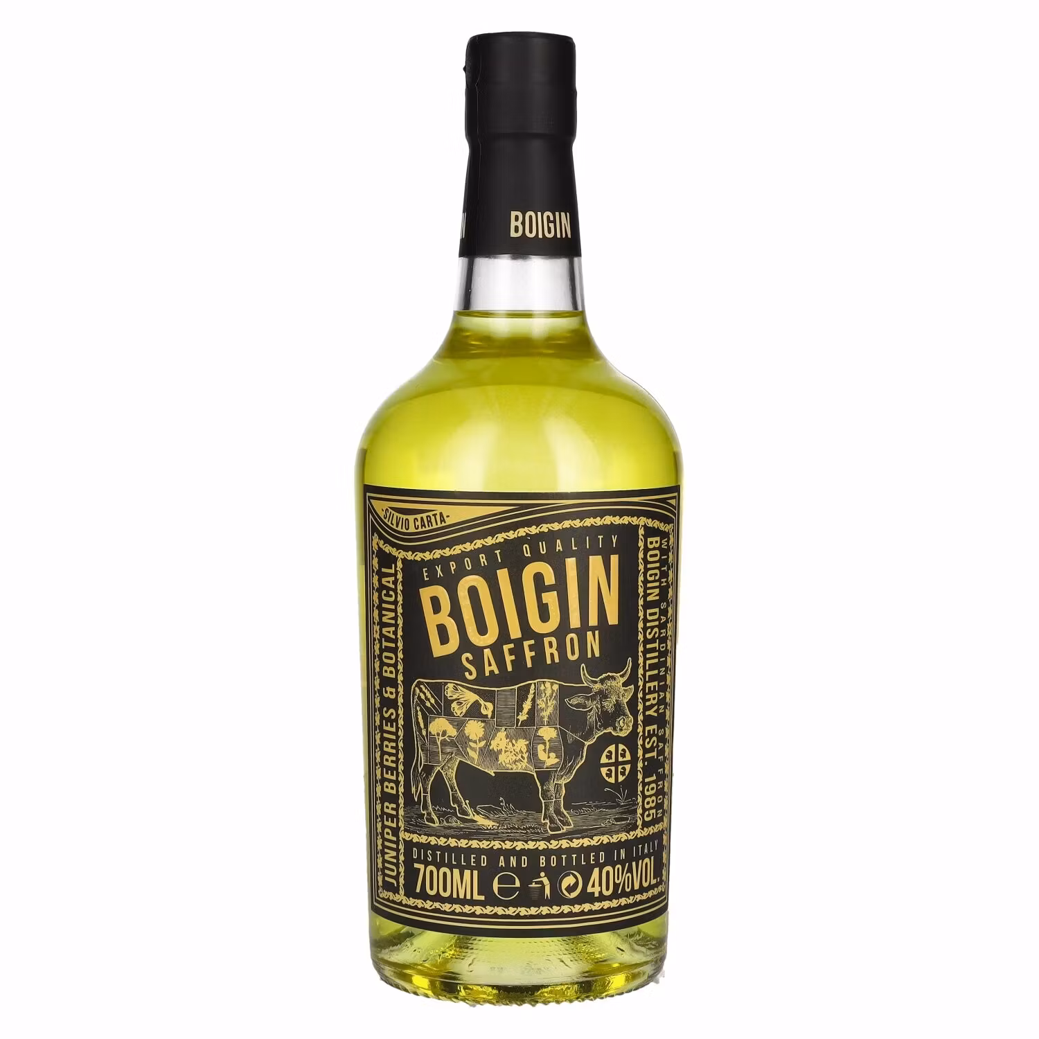 Silvio Carta Boigin Saffron Gin 40% Vol. 0,7l