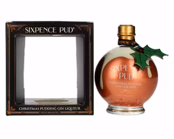 Sixpence Pud Christmas Pudding Gin Liqueur 20% Vol. 0,5l in Giftbox