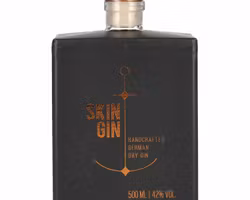 Skin Gin Handcrafted German Dry Gin Edition Anthrazit 42% Vol. 0,5l