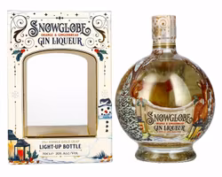 Snowglobe Orange & Gingerbread Gin Liqueur Light-Up 20% Vol. 0,7l in Giftbox