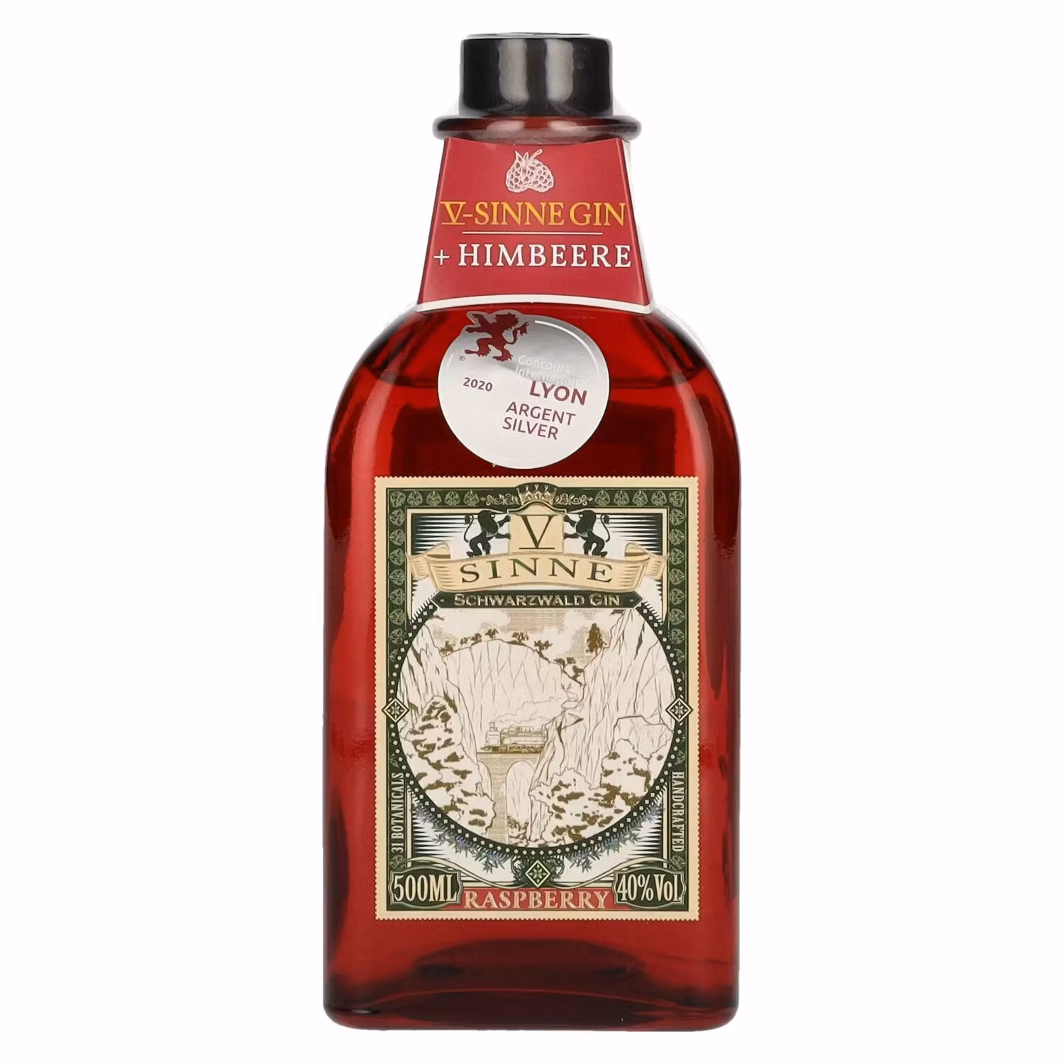 V-Sinne Schwarzwald Raspberry Gin 40% Vol. 0,5l