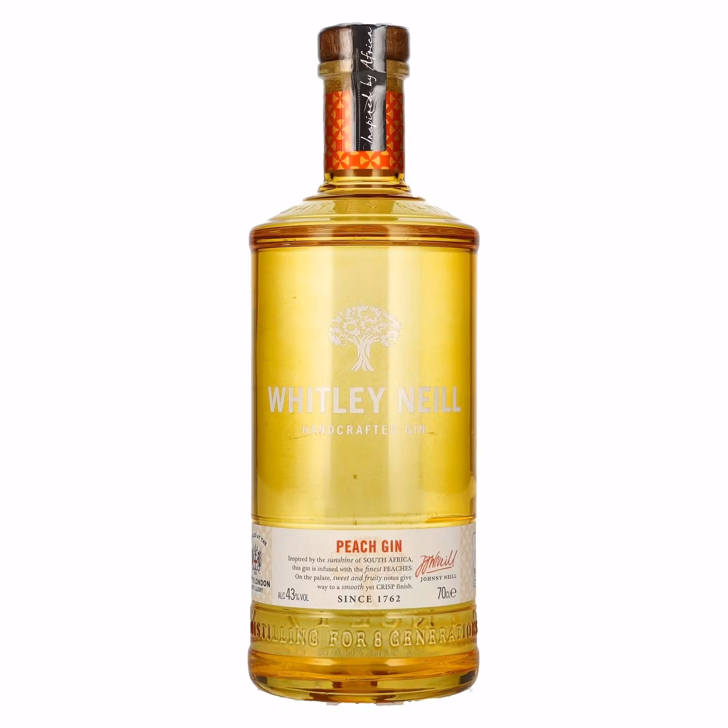 Whitley Neill PEACH GIN 43% Vol. 0,7l