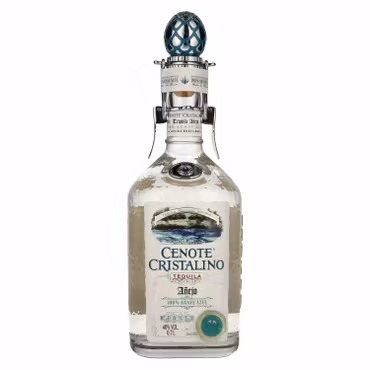 Cenote CRISTALINO Tequila Añejo 100% Agave Azul 40% Vol. 0,7l