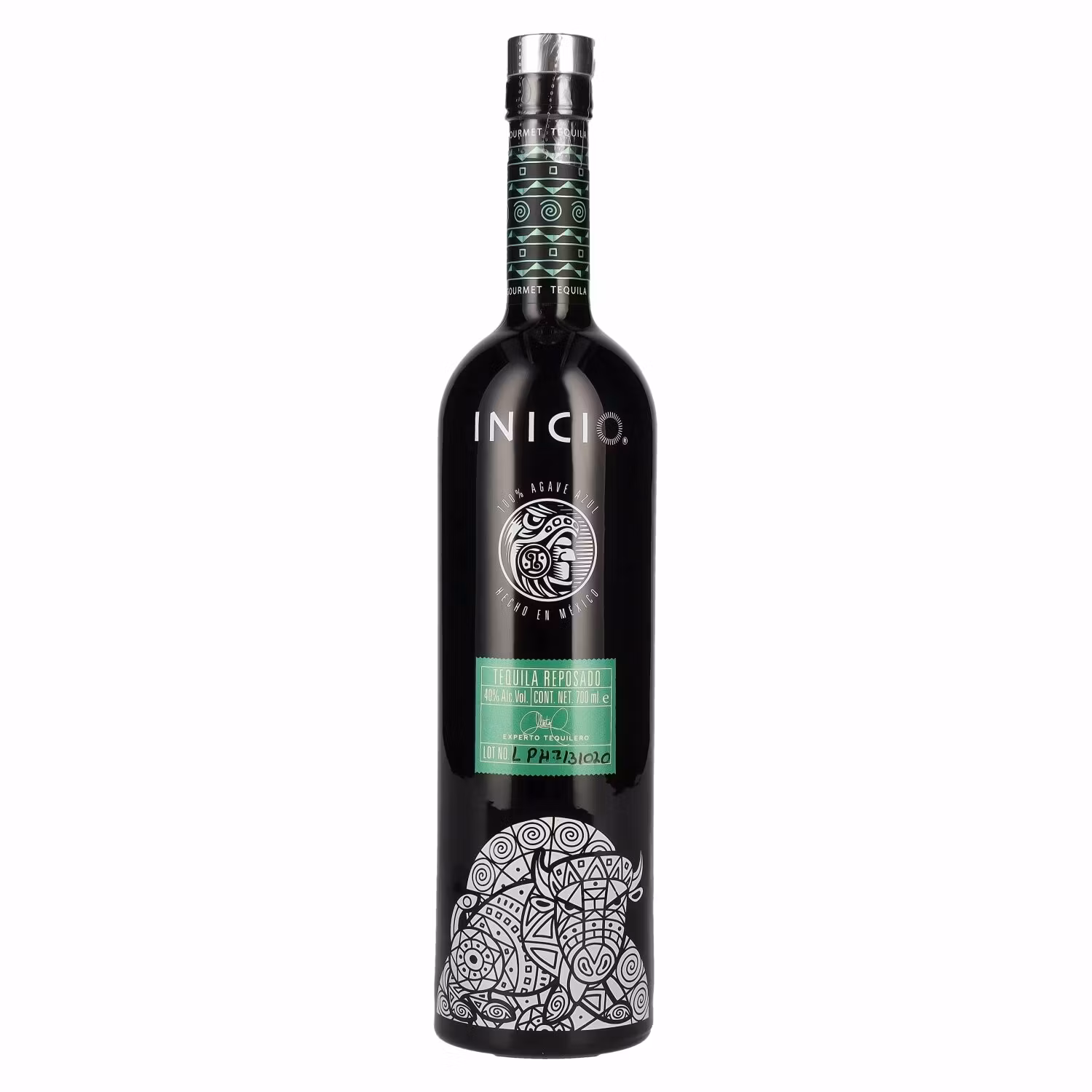 Inicio Tequila REPOSADO 100% Agave Azul - BISONTE 40% Vol. 0,7l