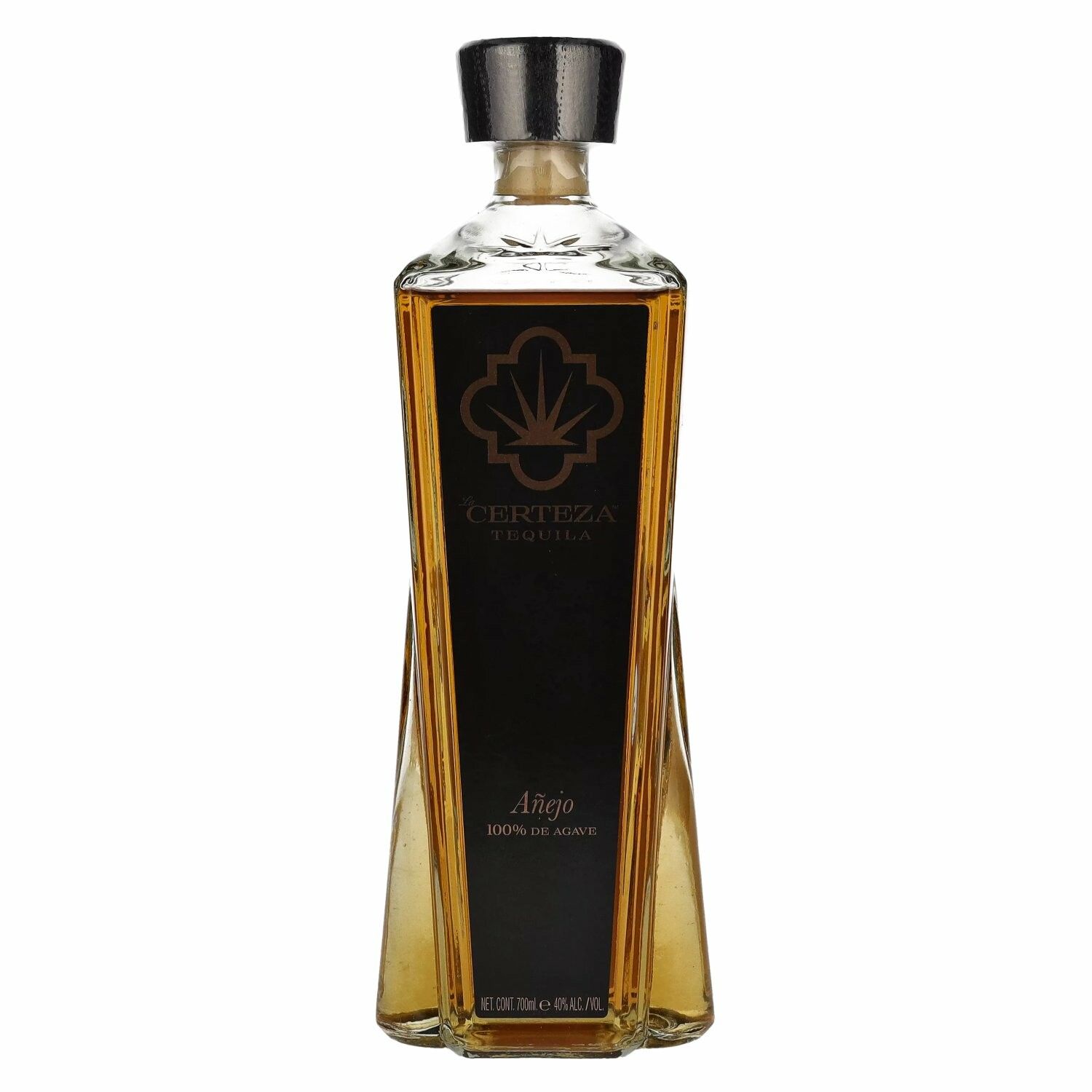 La Certeza Tequila Añejo 100% puro de Agave 40% Vol. 0,7l