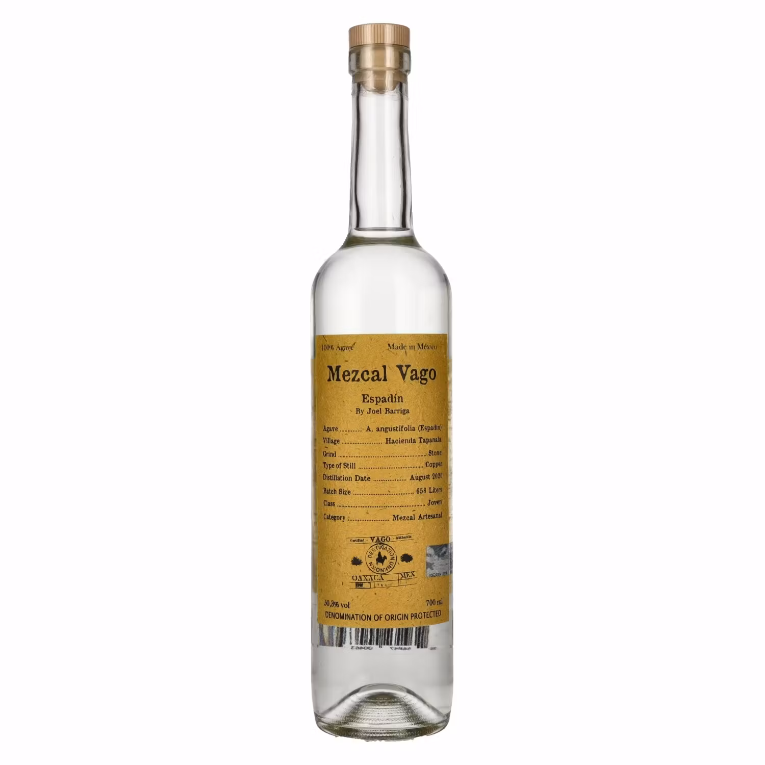 Mezcal Vago ESPADÍN by Joel Barriga 50,3% Vol. 0,7l