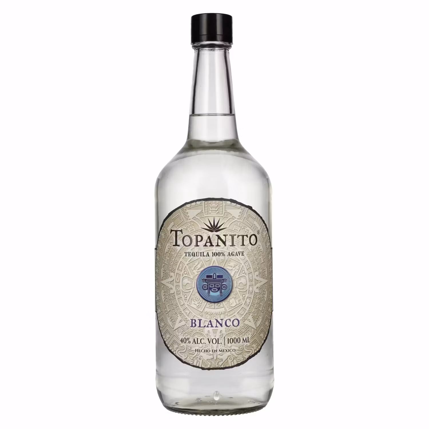Topanito Blanco Tequila 100% Agave 40% Vol. 1l
