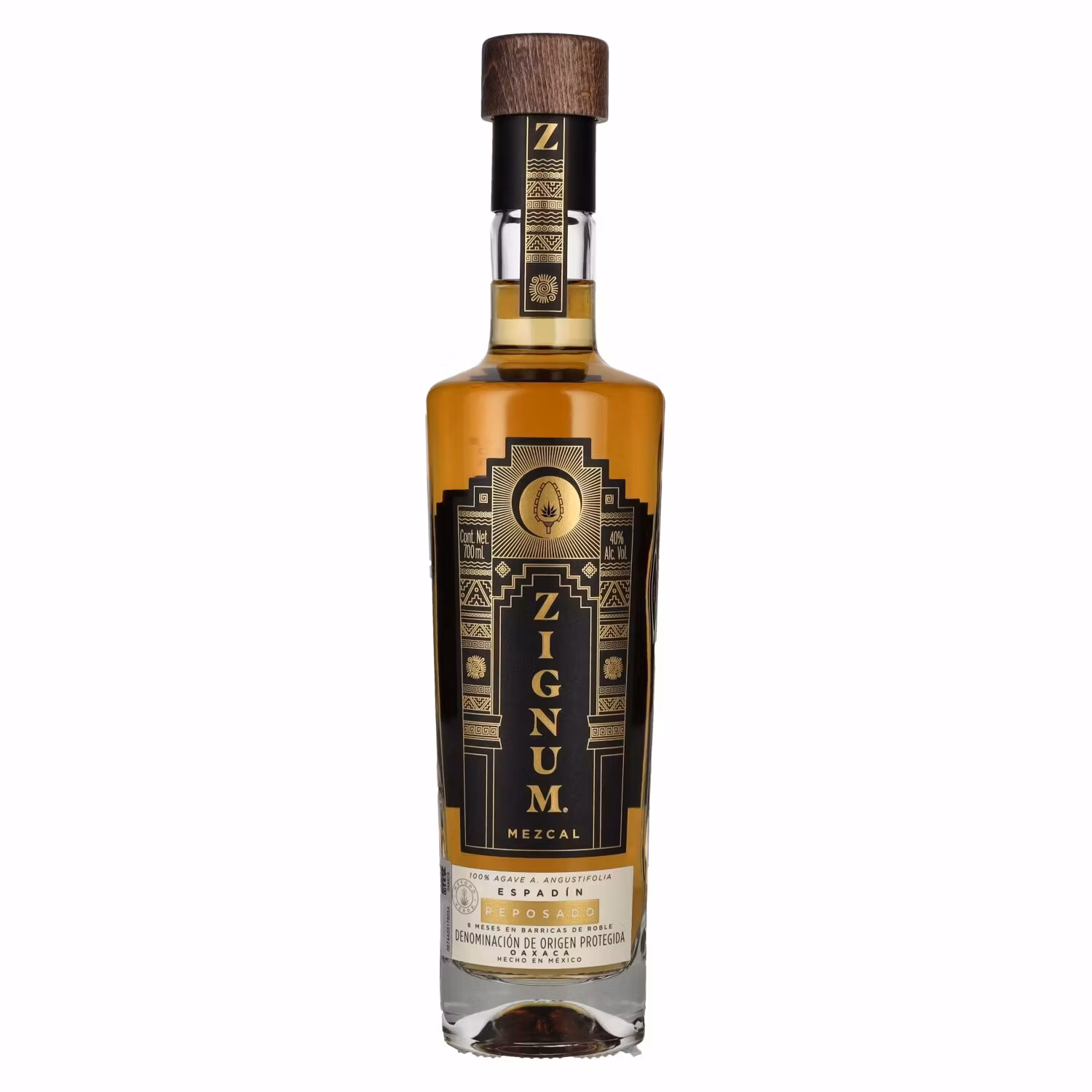 Zignum Mezcal Reposado 100% Agave 40% Vol. 0,7l