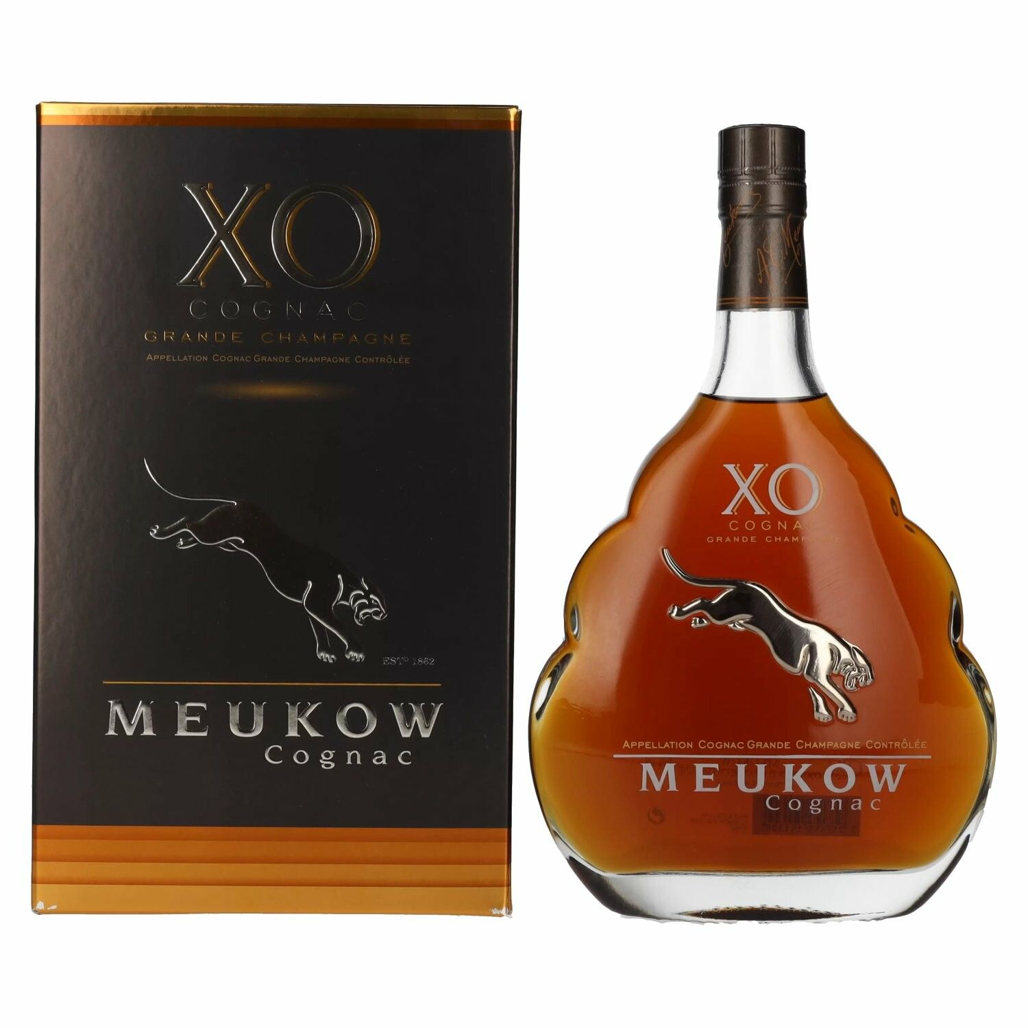 Meukow X.O. Grande Champagne Cognac 40% Vol. 0,7l in Giftbox