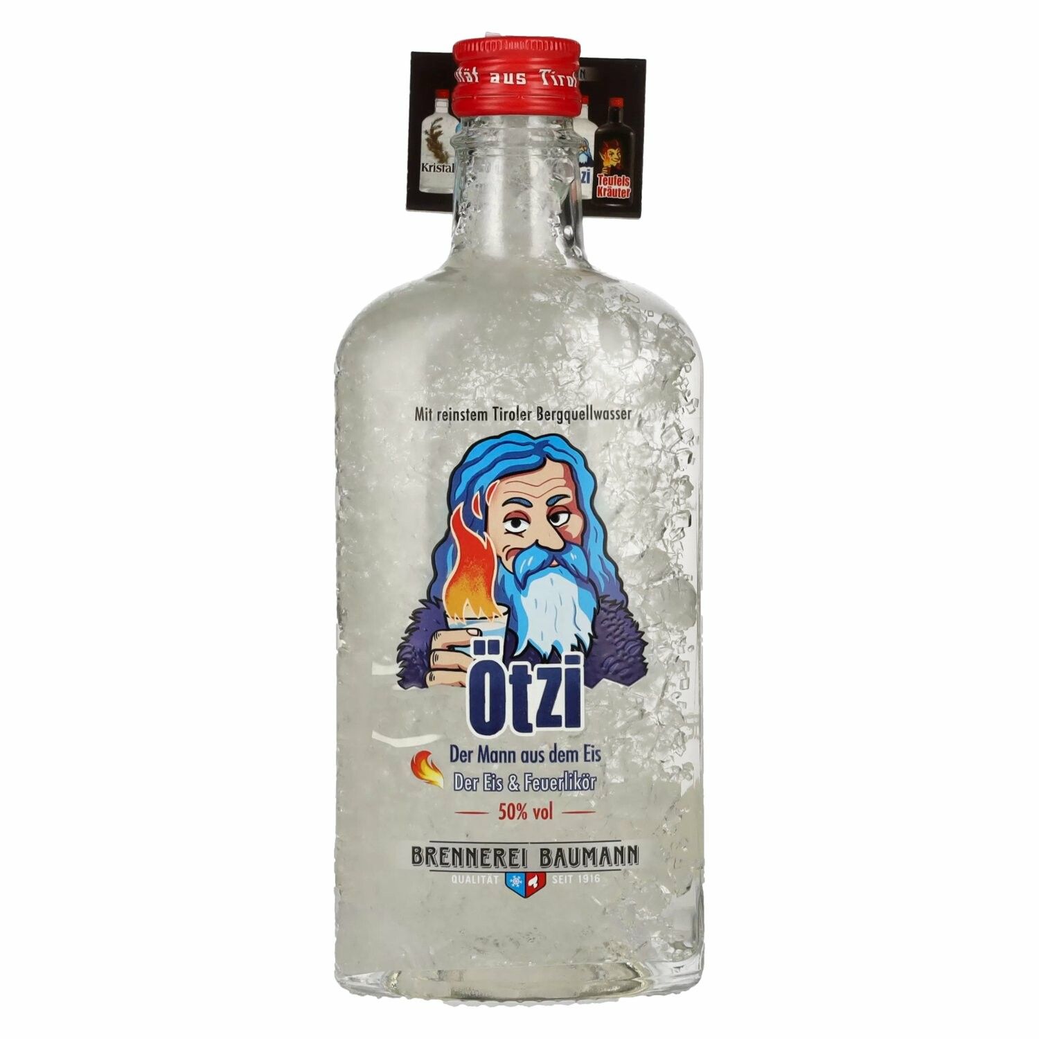 Baumann ÖTZI Eis- and Feuerlikör 50% Vol. 0,5l