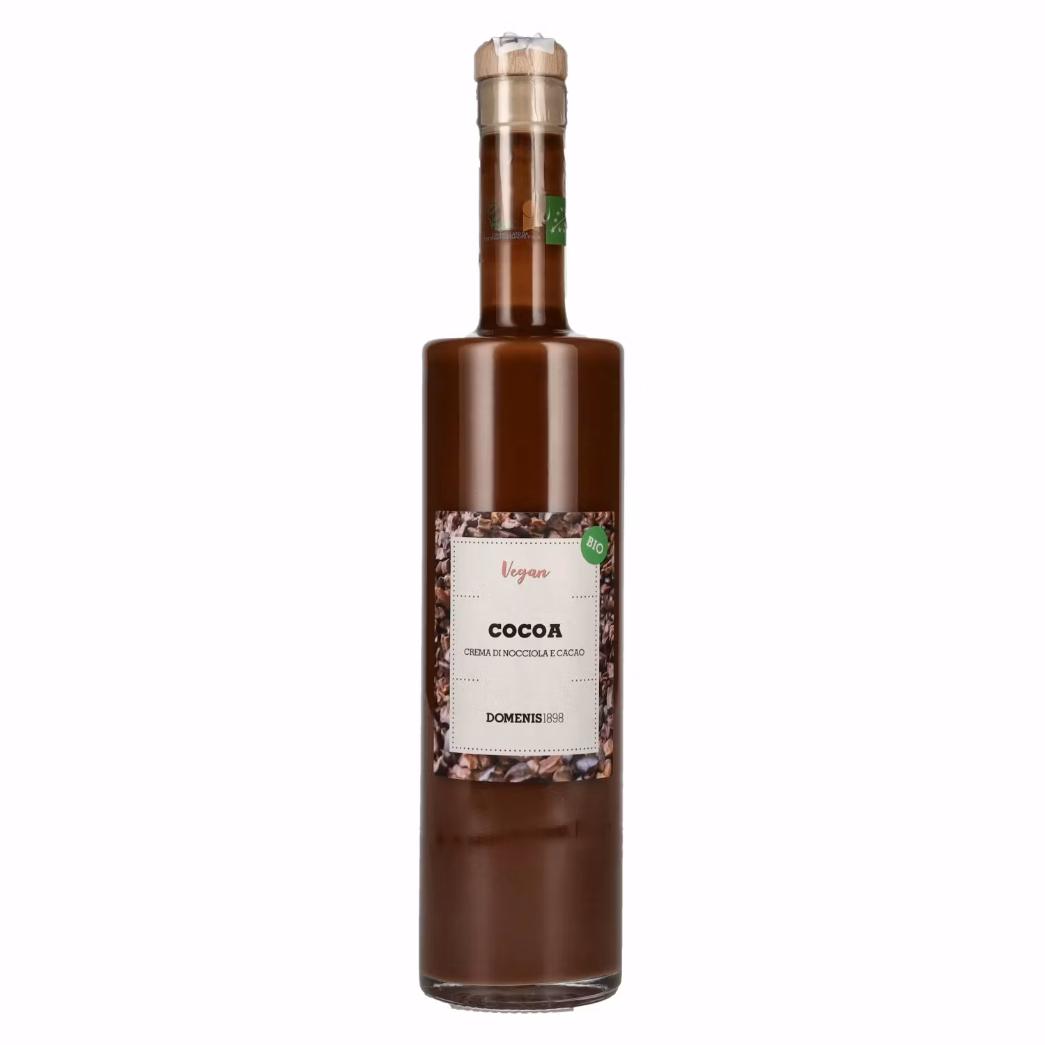 Domenis 1898 VEGAN COCOA crema di nocciola e cacao BIO 17% Vol. 0,5l