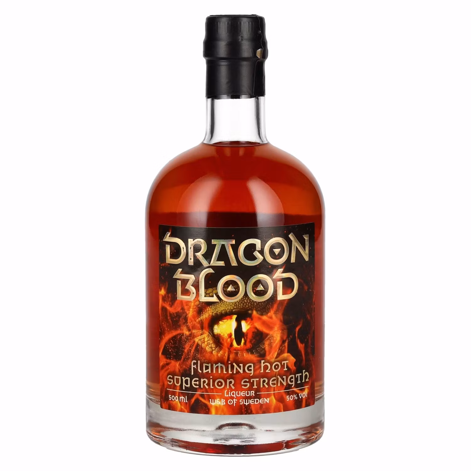 Dragon Blood Flaming Hot Superior Strength Liqueur 50% Vol. 0,5l
