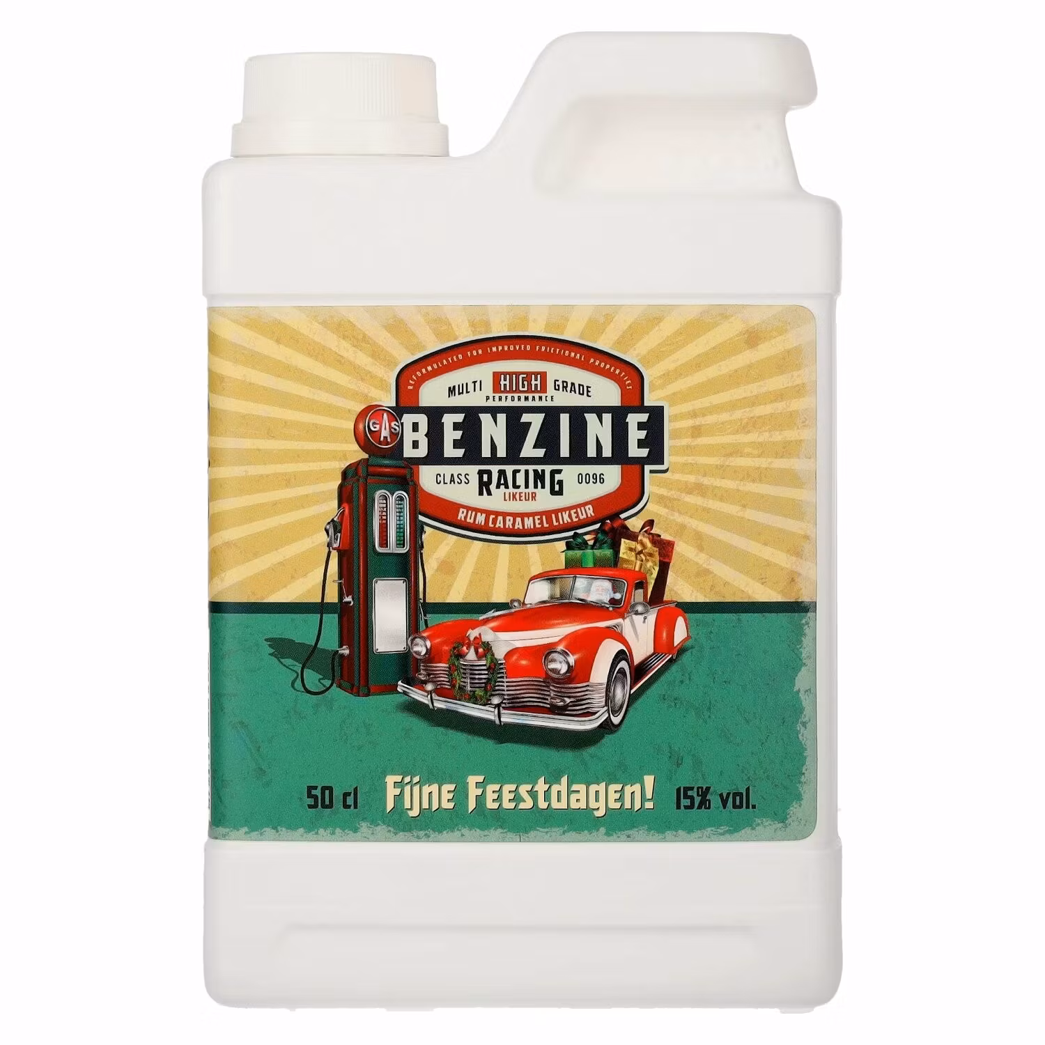 Gasoline Racing Rum Caramel Liqueur MERRY CHRISTMAS 15% Vol. 0,5l PET