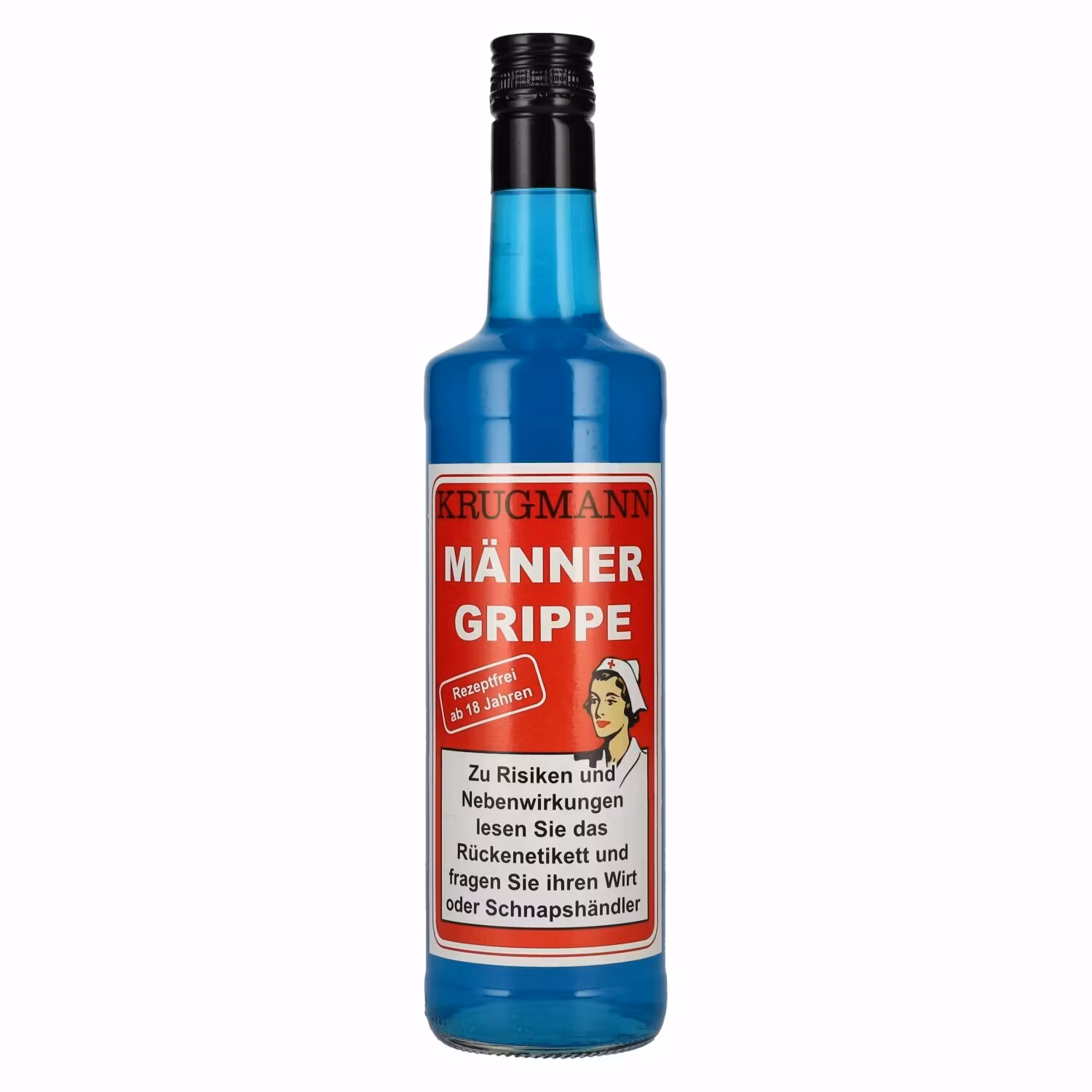 Krugmann MÄNNERGRIPPE Ice-Mint-Likör 15% Vol. 0,7l