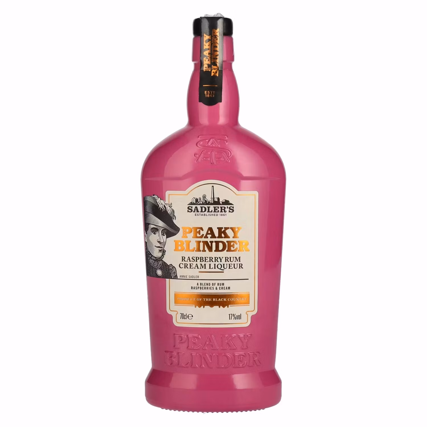 Peaky Blinder Raspberry Rum Cream Liqueur 17% Vol. 0,7l
